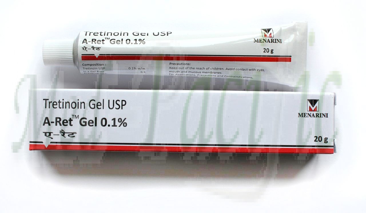 A ret gel отзывы. Tretinoin Gel USP A-Ret Gel 0.1% Menarini. Третиноин 0.1. Tretinoin Gel ups a-Ret 0,025%, Menarini. Третиноин мазь 0,1.