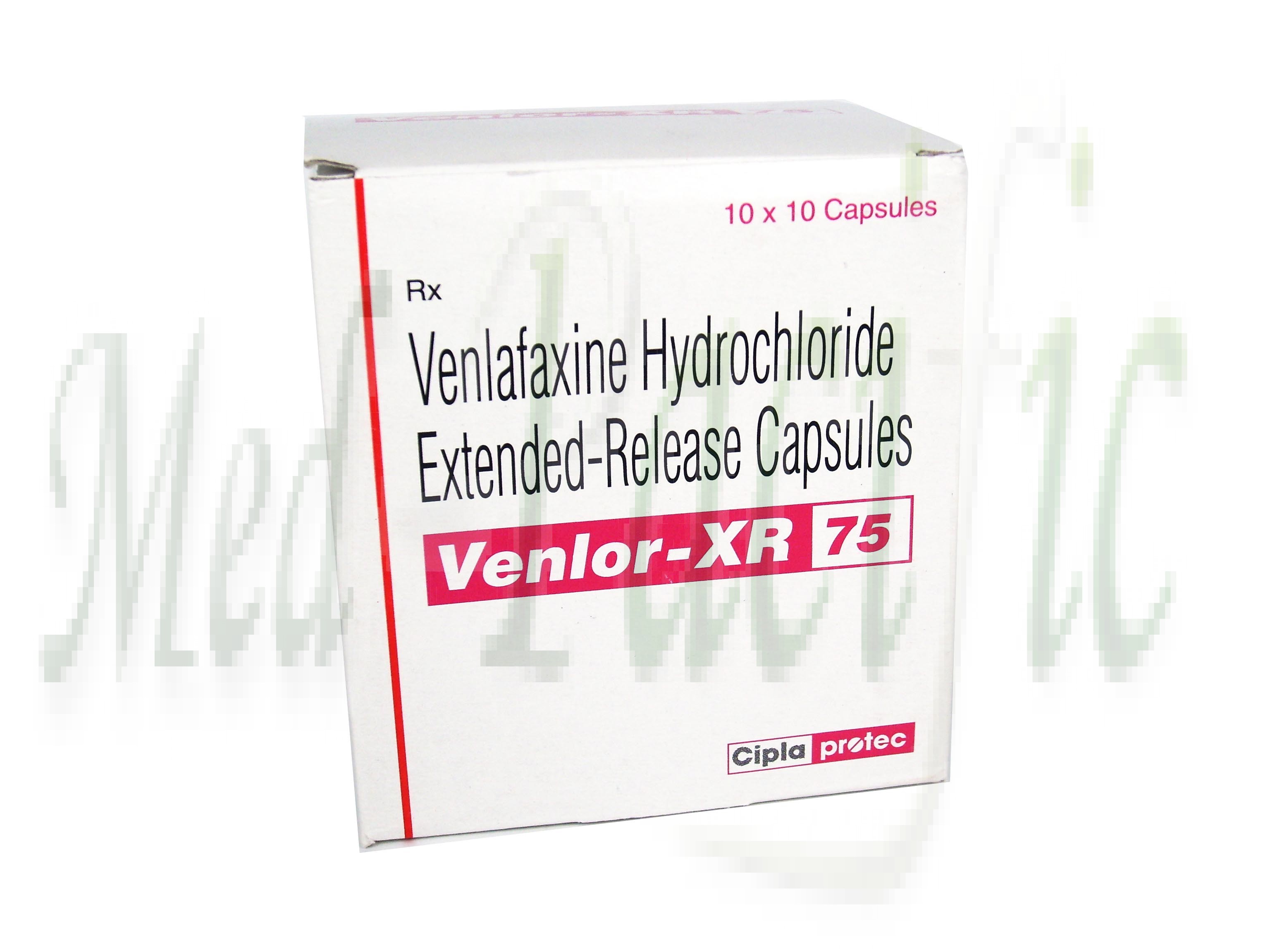 Buy Venlor Xr 75 Venlafaxine Hydrochloride 75mg For